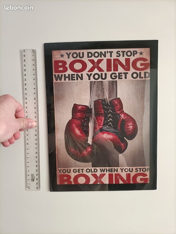 Boxe boxing Poster encadré (image 4)