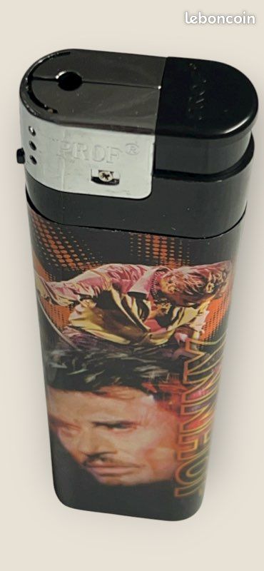 Briquet à l'effigie de Johnny Hallyday (Format Maxi) (image 5)