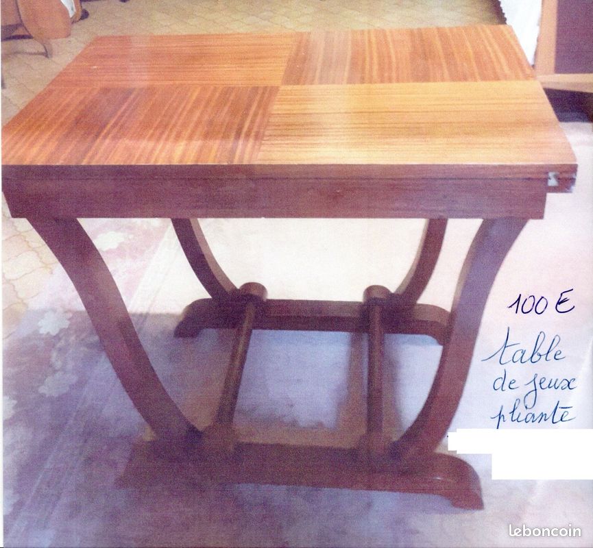 Table de jeux pliante (image 1)