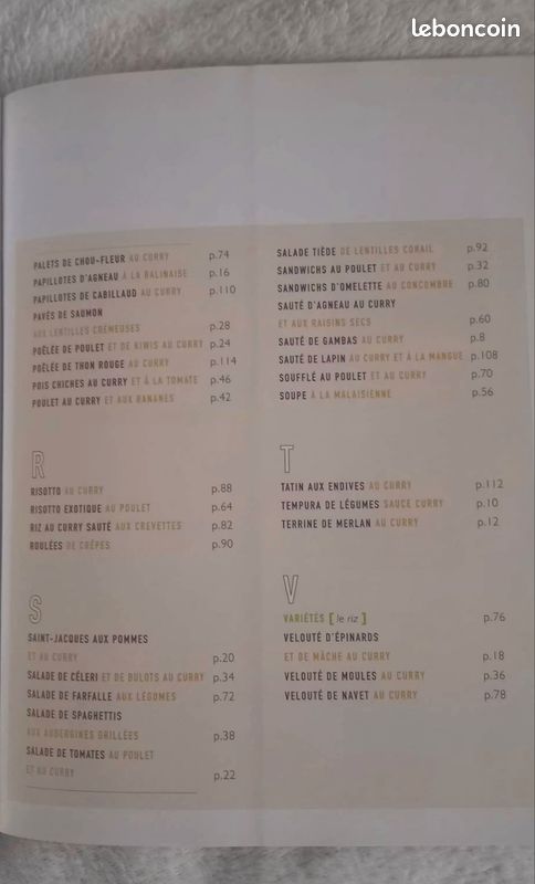 Recettes tout curry "Femme Actuelle "/ neuf (image 5)