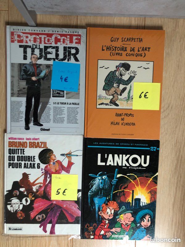 Lot numéro 4 de BD diverses, dont collectors, EO (image 3)
