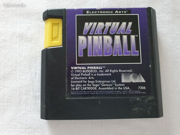 Virtual Pinball für SEGA Mega Drive