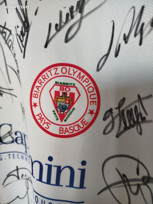 Maillot De Rugby De Match Biarritz Olympique BO Saison 2007/2008 Taille L