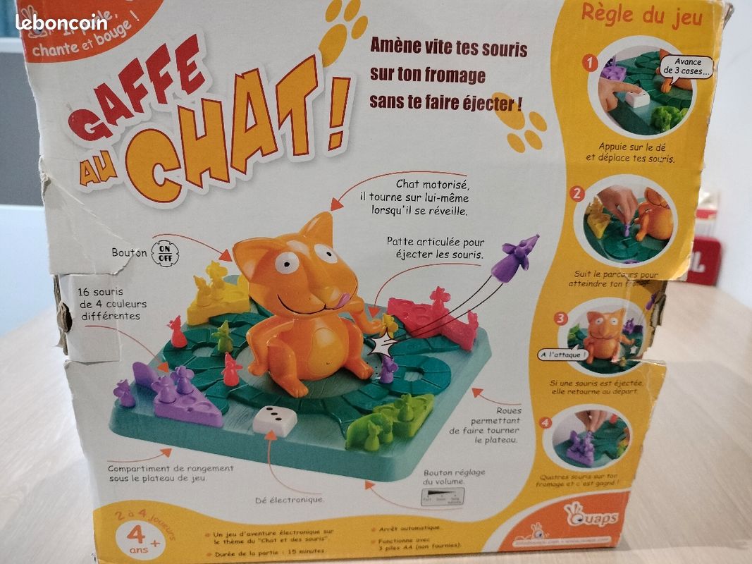 Jeu de société électronique "Gaffe au chat" (image 3)
