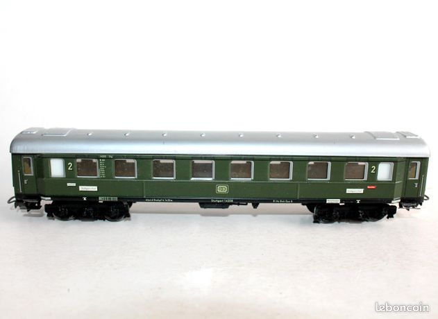 MÄRKLIN HO RÉF. 4037 - Voiture Voyageurs 2° classe ( DB ) 22cm EUR 18,90 - FR