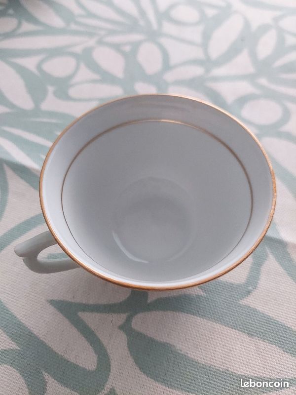 Service à thé porcelaine 1970s FD Chauvigny (image 6)