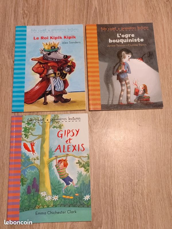Lot de 3 livres premières lectures niveau CP (image 1)