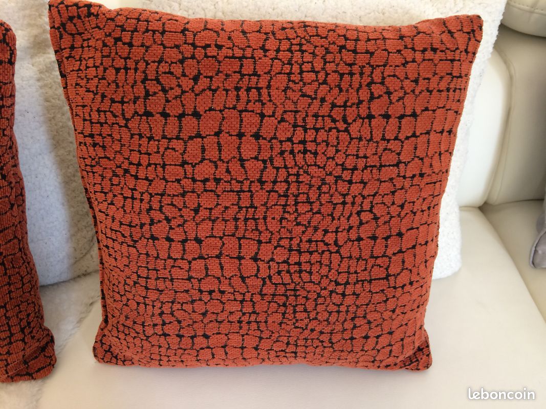 Deux coussins déco velours, taille: 20 x 20 cm (image 2)
