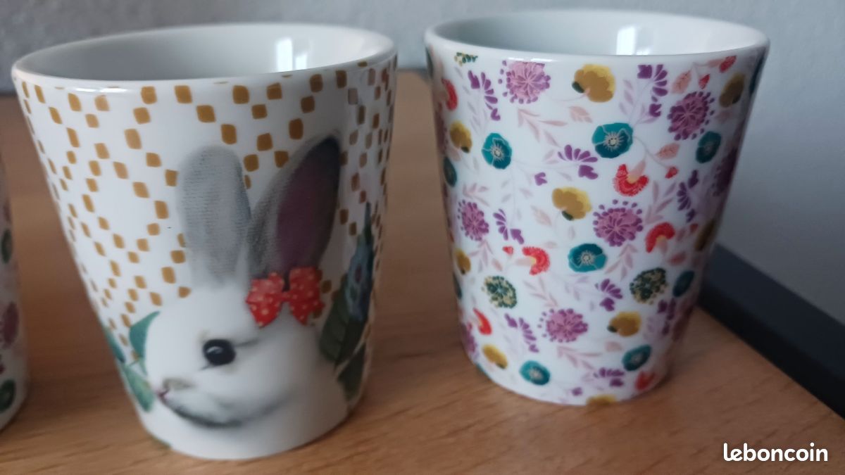 Tasse en céramque ly 300 ml tasse à café fate à la man, énorme