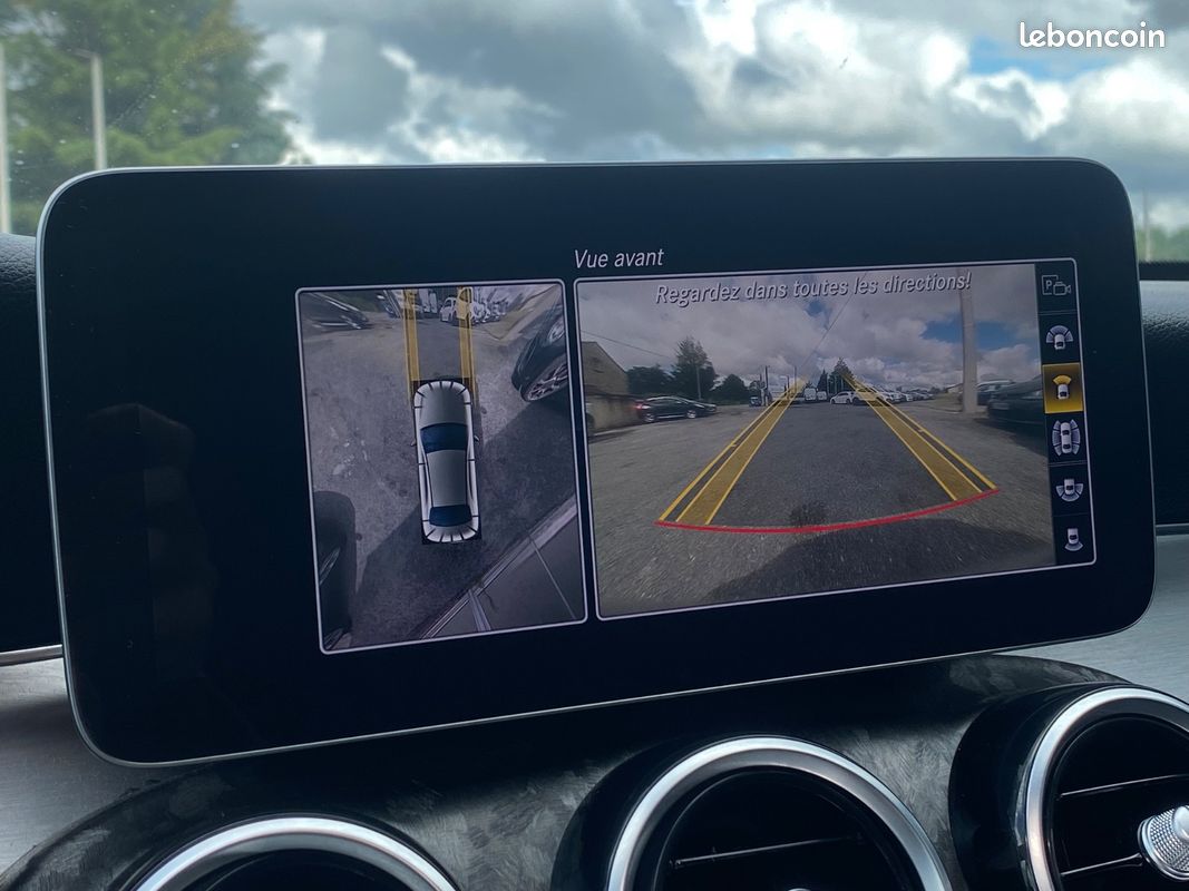 Mercedes CLASSE C 220D 194 ch / Toit ouvrant / Ambiance LED intérieur / Son Burmester / Sièges chauffants / Virtual Cockpit / Caméra 360° (image 14)
