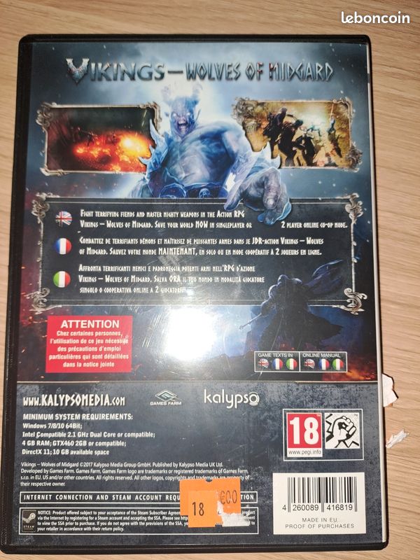 Jeu PC : Vikings wolves of midgard (image 4)