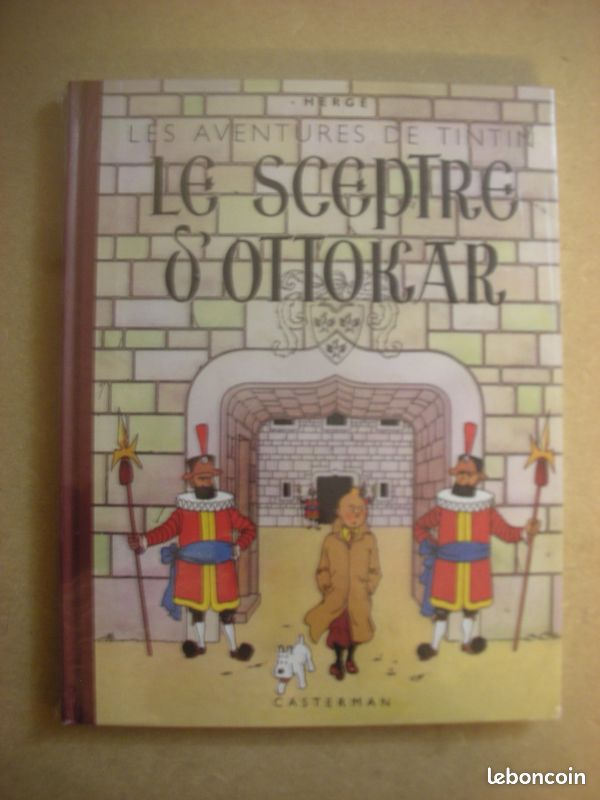 Sceptre D'Ottokar Réplique - 40 Cm - Accessoire Cosplay Tintin - Collection BD