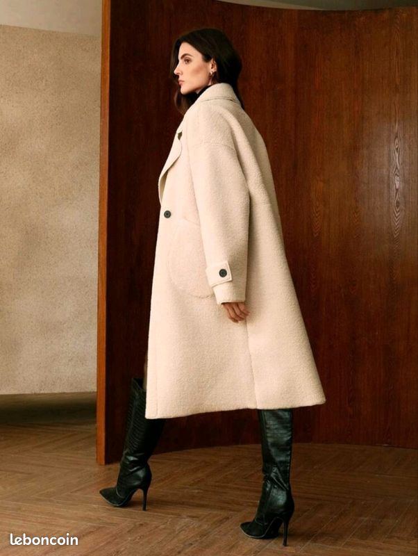 Manteau Beige Oversize Femme Manteau Loose Femme Manteau Oversize