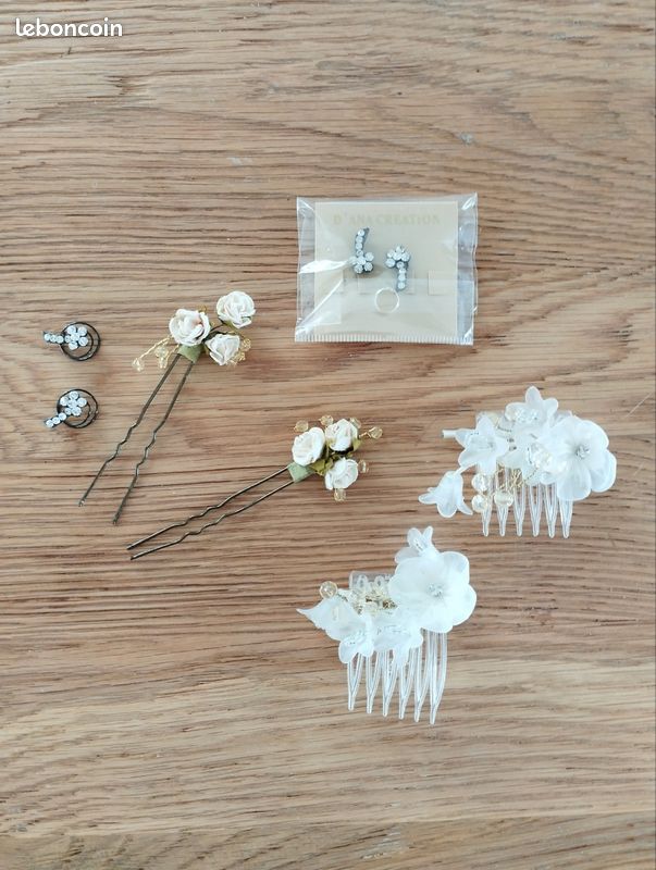 Accessoires cheveux mariage (image 1)