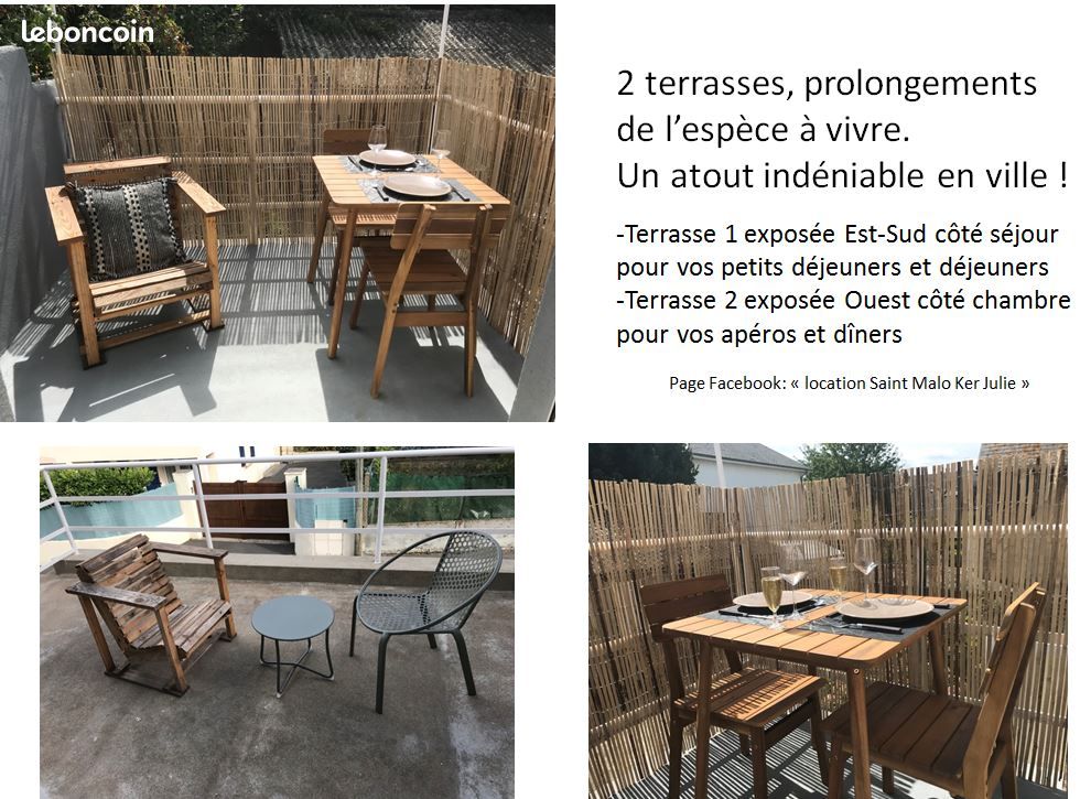 Studio Saint Malo 2 terrasses (image 3)