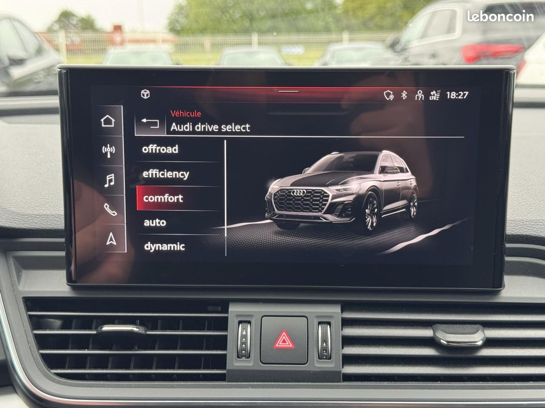 AUDI Q5 Phase 2 35 TDI 163ch S-tronic Advanced Attelage Camera Side Assist Led Gps Siege Chauffant (image 15)
