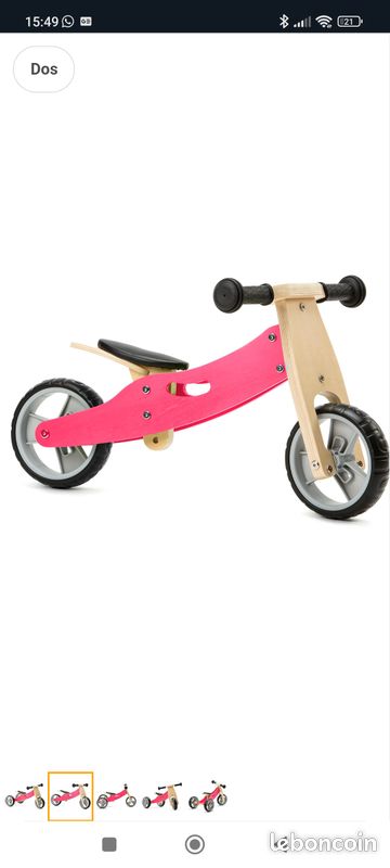 Jouets Draisienne Bois Ã©évolutive Draisienne En Bois évolutive