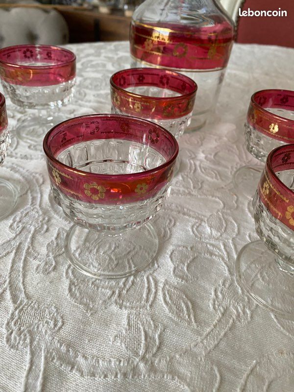 Carafe avec 6 verres (image 4)