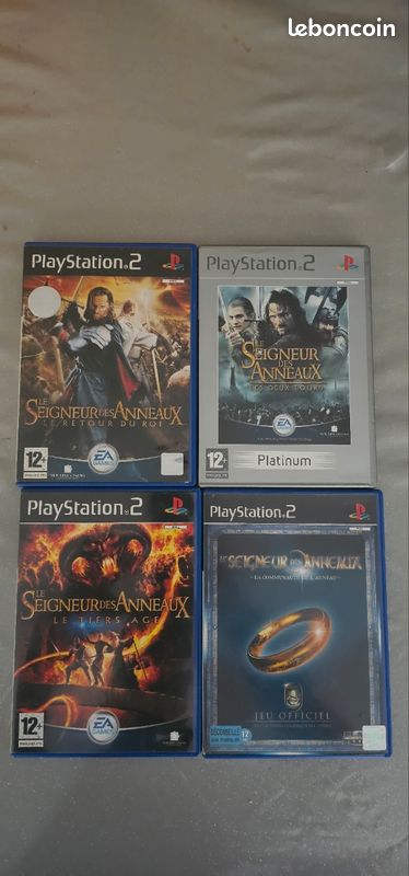 [PS2] : La Saga LE SEIGNEUR DES ANNEAUX (image 1)