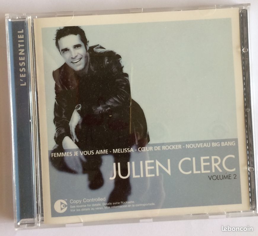 CD de Julien CLERC - L'essentiel - Volume 2 (image 1)