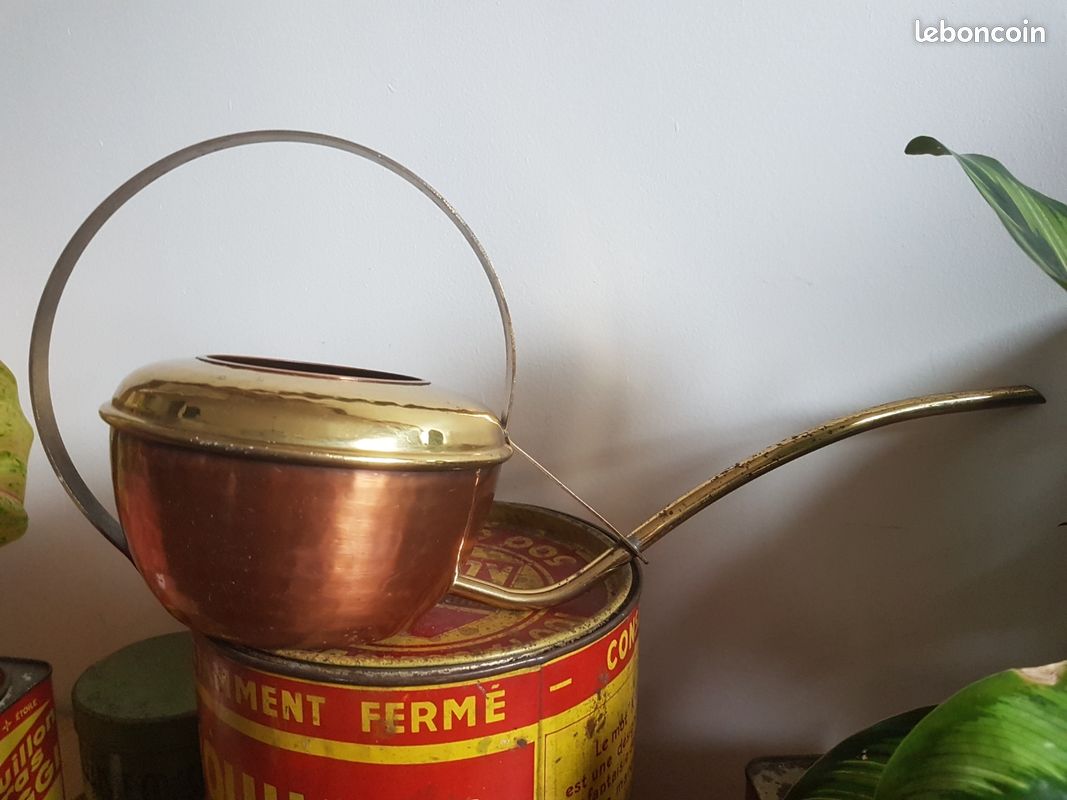 Mini Bouteille D'arrosage Portable En Fer Galvanisé Avec Poignée