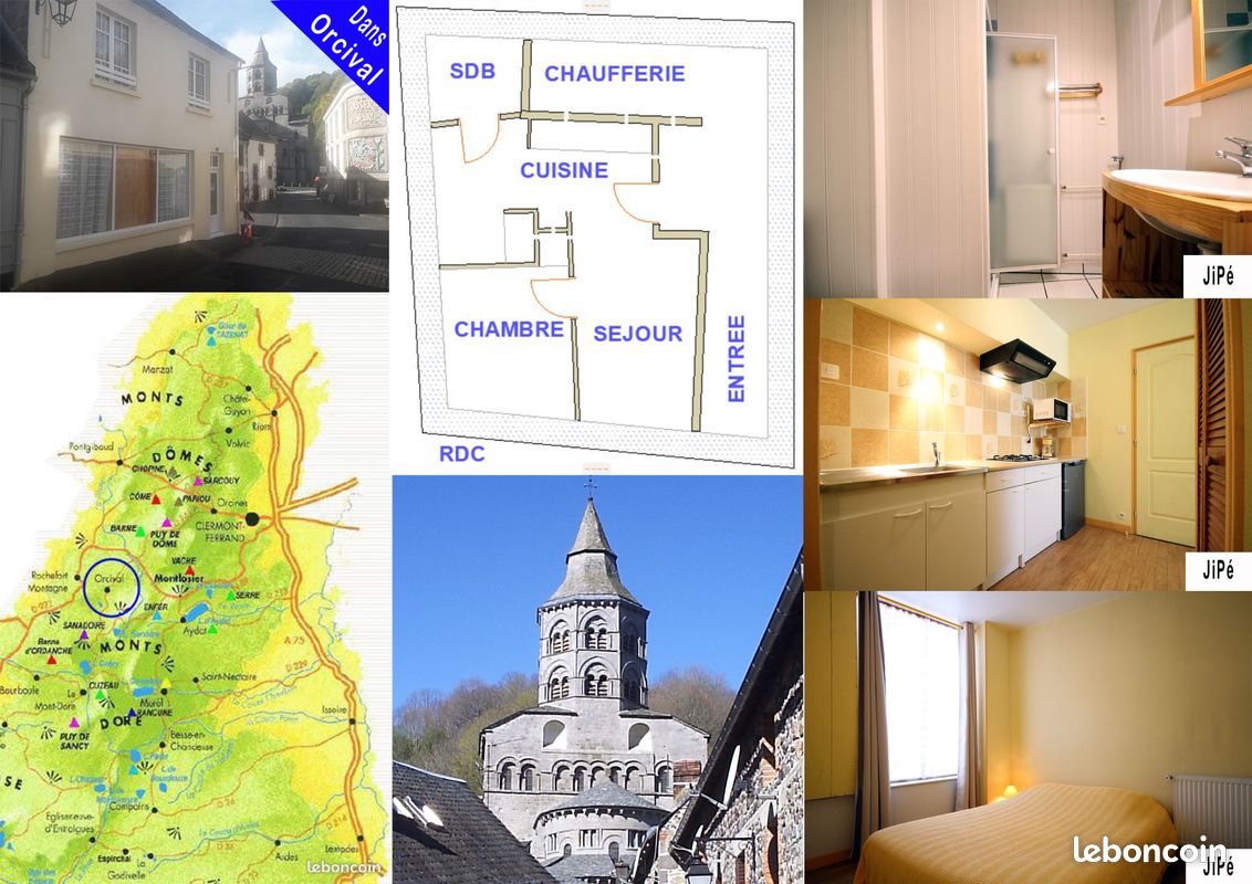 Maison 7 pièces 110 m² · à Orcival · 110 m² · 101 000 €