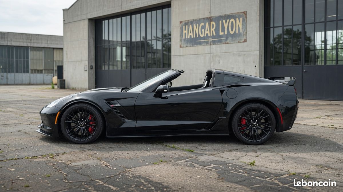 CHEVROLET CORVETTE C7 3LZ Z06 Z07 – SIEGES CARBONE – AERO CARBONE PACK 39000 km 89700 TTC (image 7)