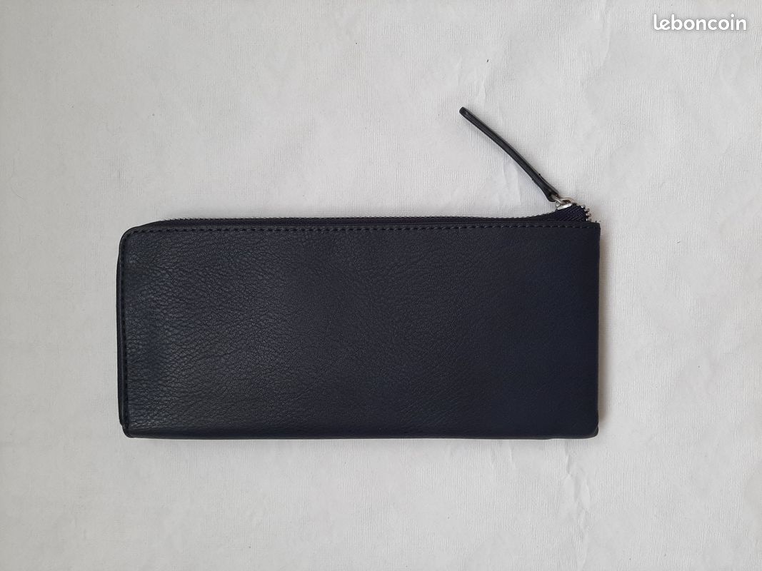 Compagnon Esprit Portefeuille Bleu Marine 22cmx10cm (image 2)