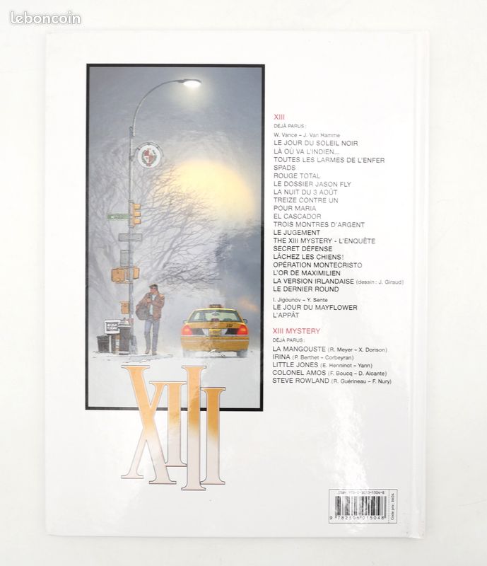 XIII - T21 - L'appât - Jigounov/Sente - EO (image 2)