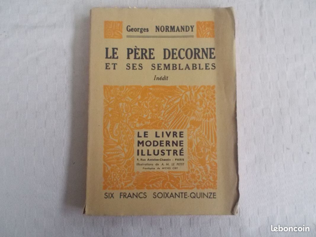 4è lot 2 romans de la collection « Le livre moderne illustré » _ J. Ferenczi et fils (image 2)