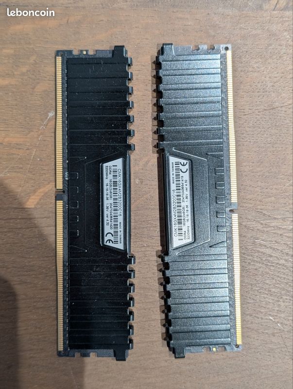LOT ddr4 16go, Ryzen 5 3600, Carte mère B450M, Carte wifi (image 3)
