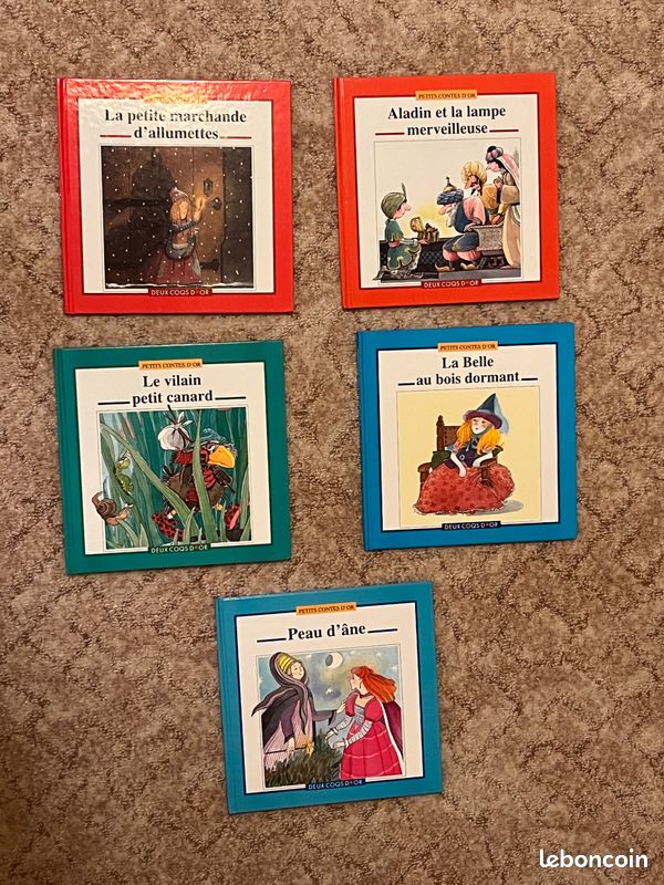 5 livres de la collection "Petits contes d'or" (image 1)