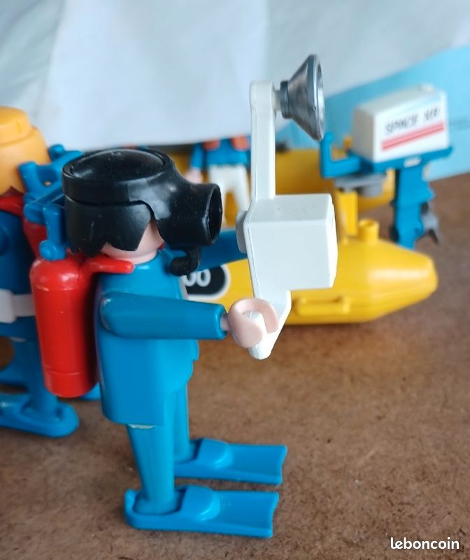 Playmobil vintage bâteau Alpha 800 (11) (image 13)