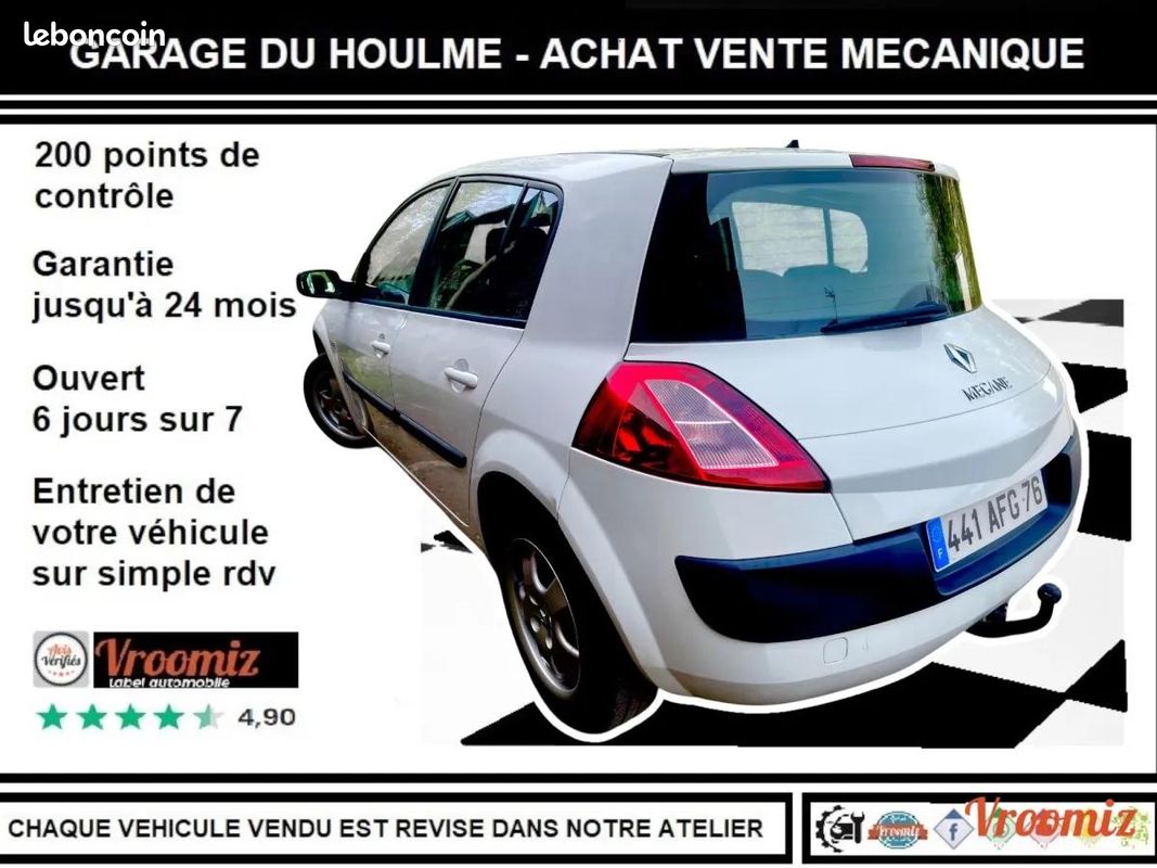 Renault Megane 1.5 dci 100cv expression BVA Aménagé PMR (image 2)