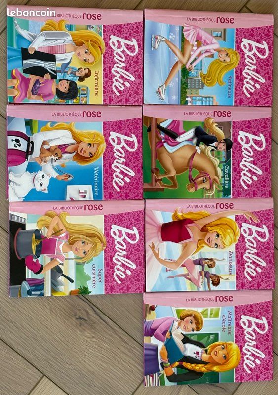 Lot de 7 livres barbie (image 1)