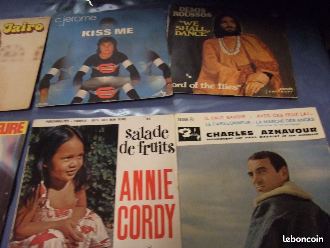 Lot 6 vinyles 45T (image 2)