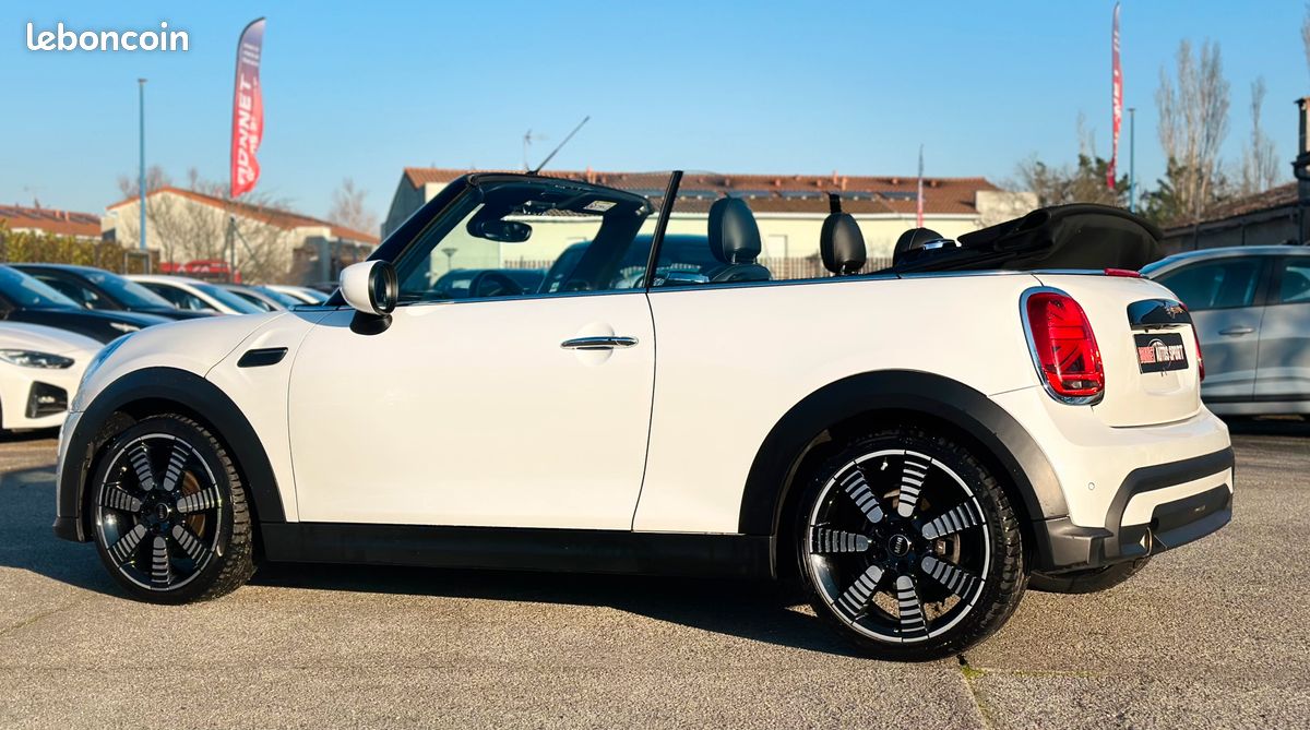 Mini Cooper Cabriolet 136CV FACELIFT BVA7 EDITION PRENIUM PLUS GPS CARPLAY + CUIR + CAMERA + HIFI H&K (image 7)