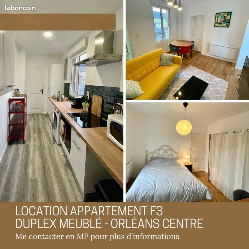 Appartement 3 pièces 65 m² · à Orléans · 65 m² · 950 €/mois