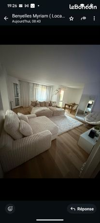 Tres agréable appartement Duplex 106 m2 en rdj