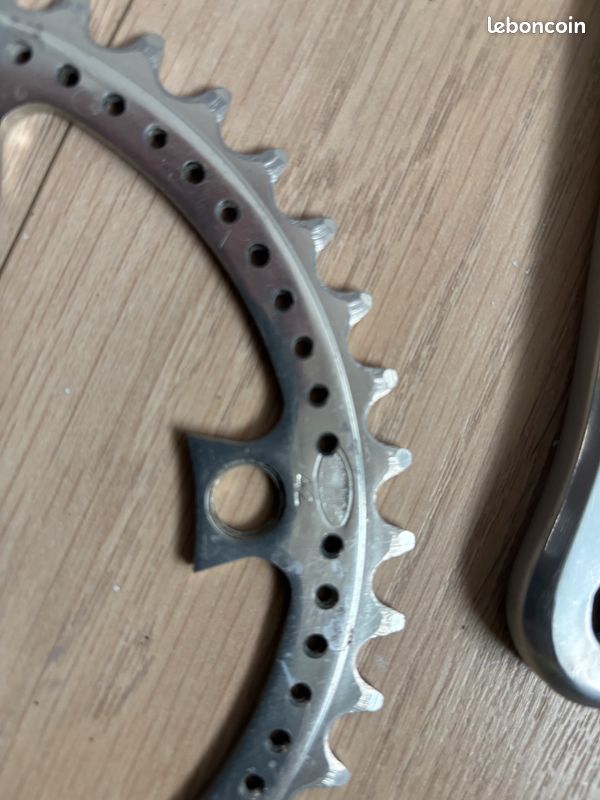 PÉDALIER CRANKSET SPIDEL stronglight 106 Peugeot PX10 PY10 very good condition EUR 43,00 - FR