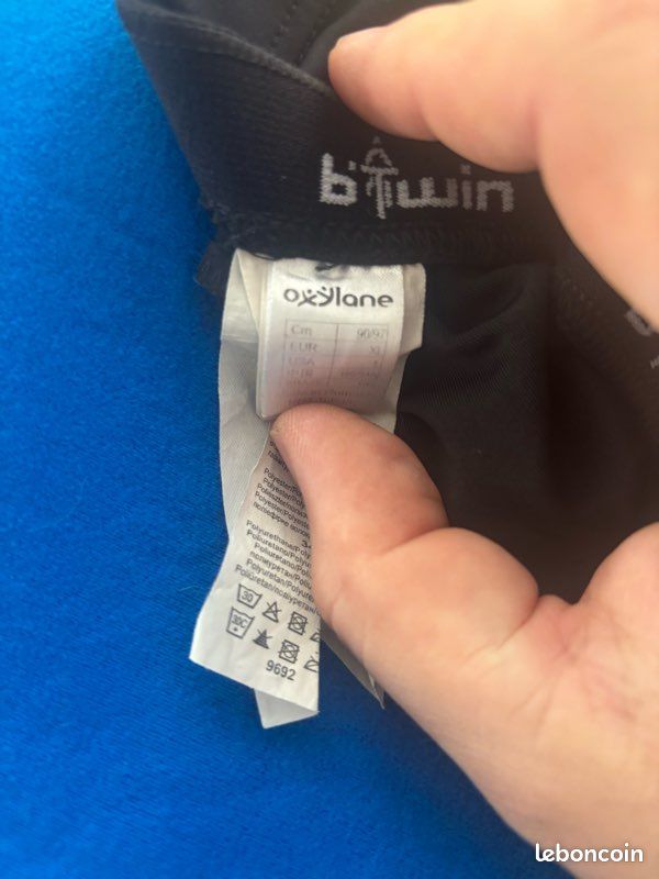 Cuissard de vélo B'TWIN (Oxylane) - Taille XL (image 3)