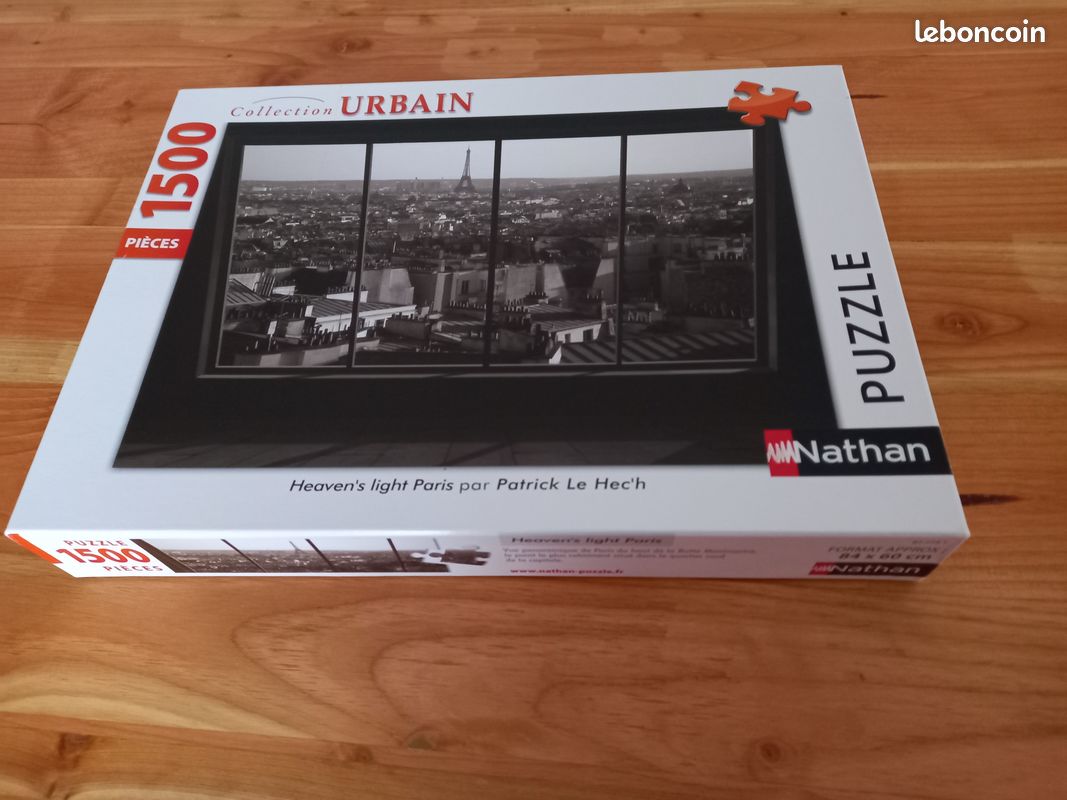 Puzzle vue de paris 1500 pieces (image 1)