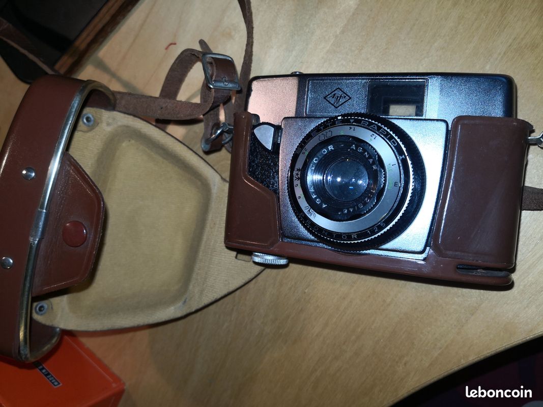 Ancien appareil photo AGFA / Silette I / Vendu dans sa housse de