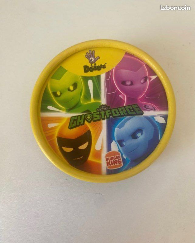 Dobble Burger King ghostforce Jeux Jouets