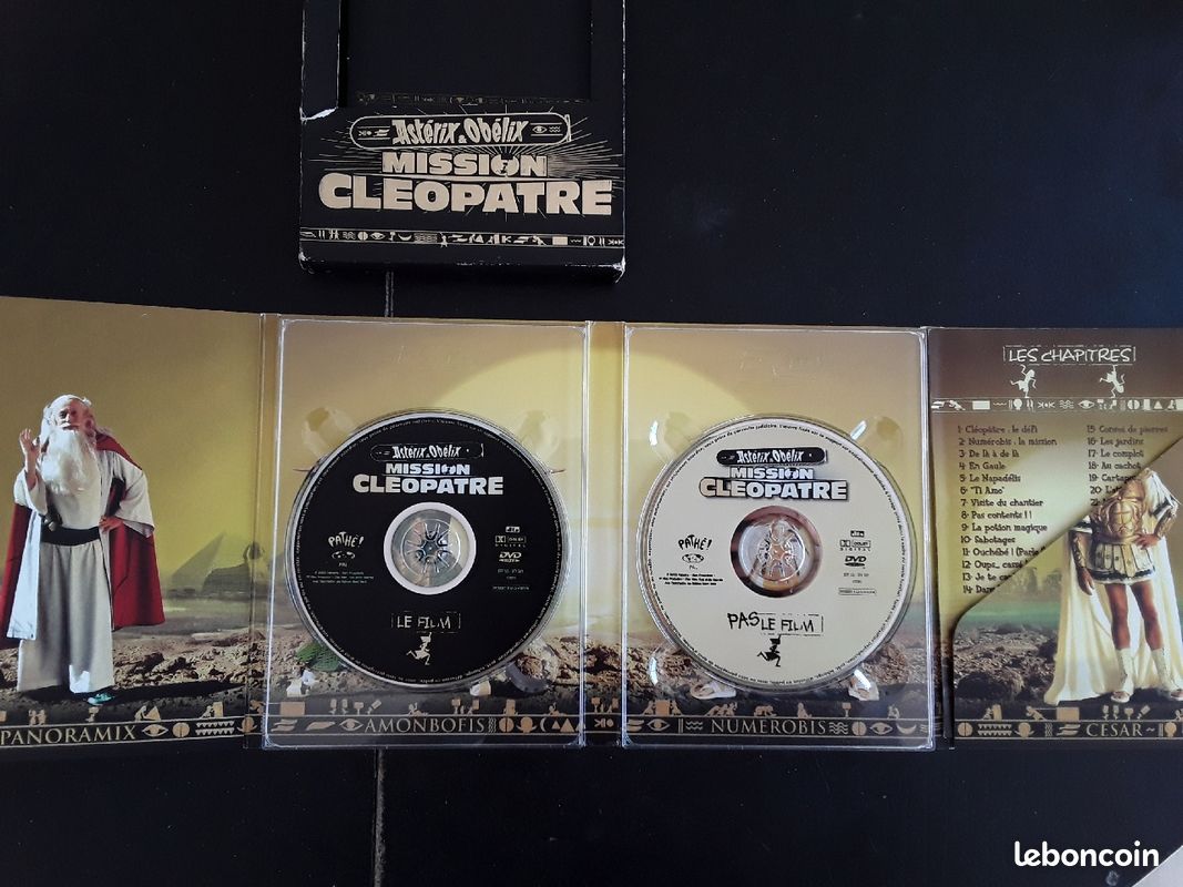 Coffret 2DVD "Astérix et Obélix, mission Cléopâtre " (image 3)