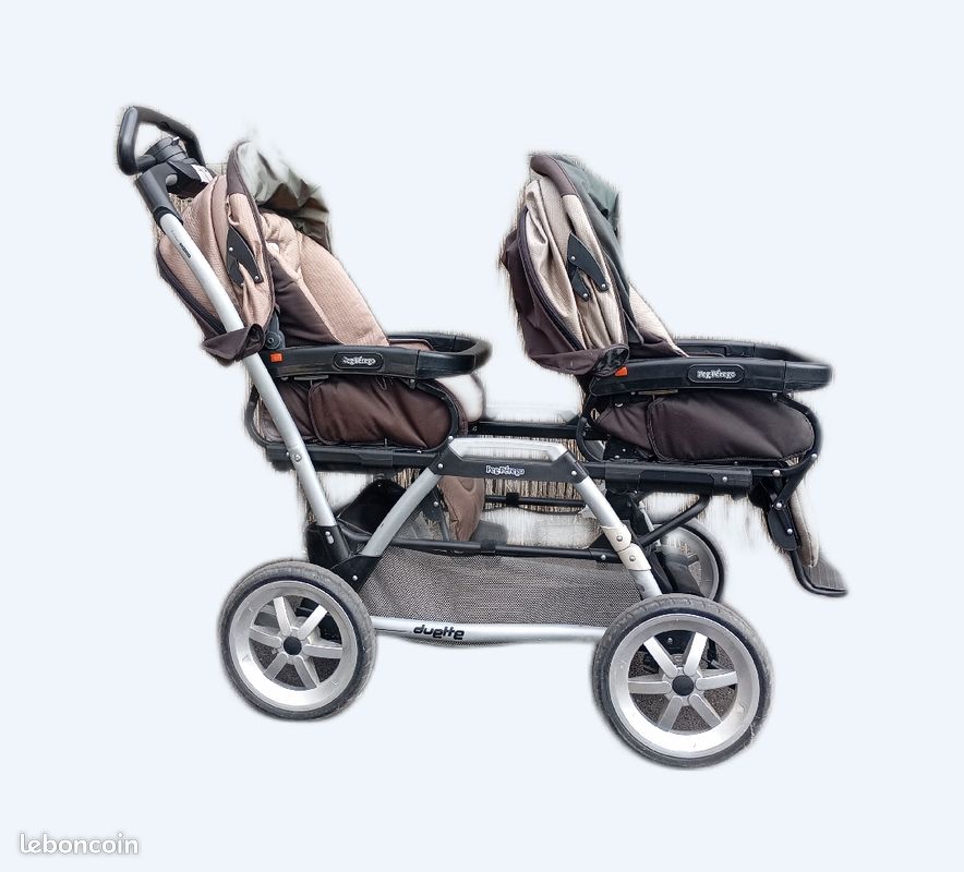Double Peg Perego Duette Poussette Places Occasion Poussette Peg