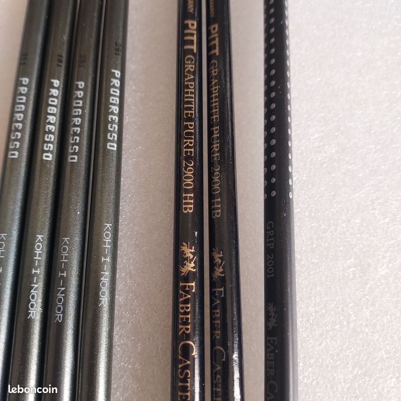 Ensemble crayons graphite (image 4)