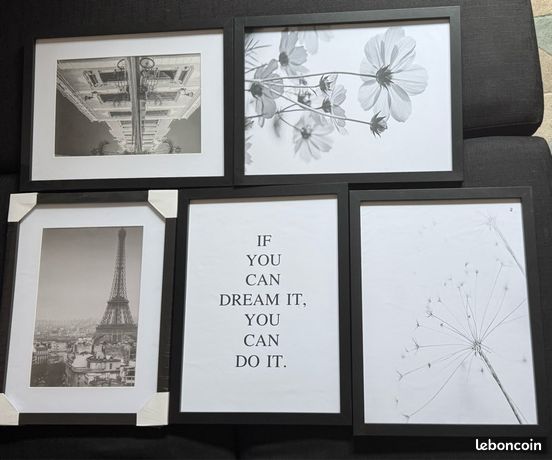 OMISHE Cadre photo A3 - 29,7 x 42 cm - En bois massif blanc - Avec passe- partout A4 et plexiglas - Pour mur et table - Format A3 - Blanc OMISHE Cadre photo A3 - 29,7 x 42 cm - En bois massif blanc - Avec passe- partout A4 et plexiglas - Pour mur et table - Format A3 - Blanc