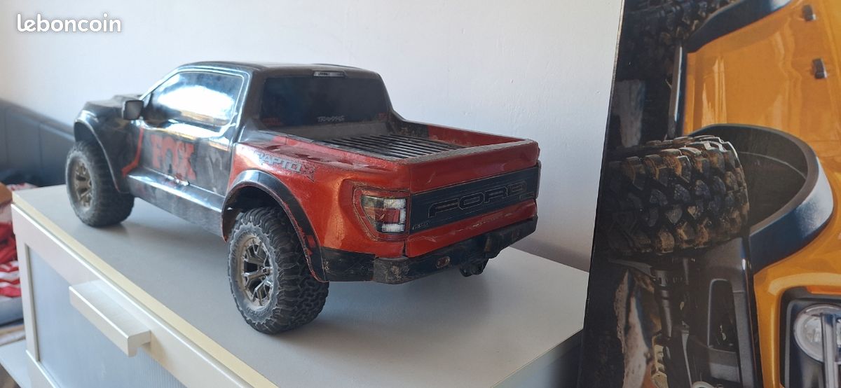 Slash Raptor R Esc Traxxas Slash 4x4 Raptor R Fox Édition - Modélisme