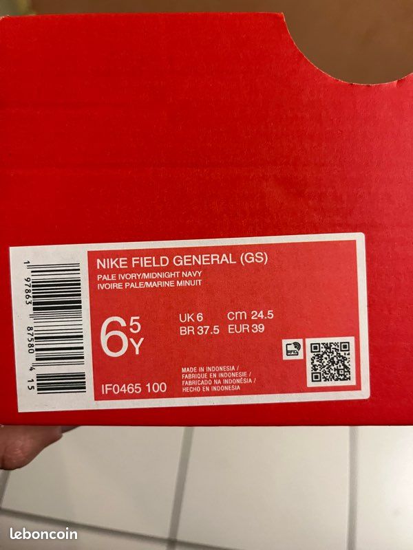 Nike Field General Beige/Bleue (image 5)
